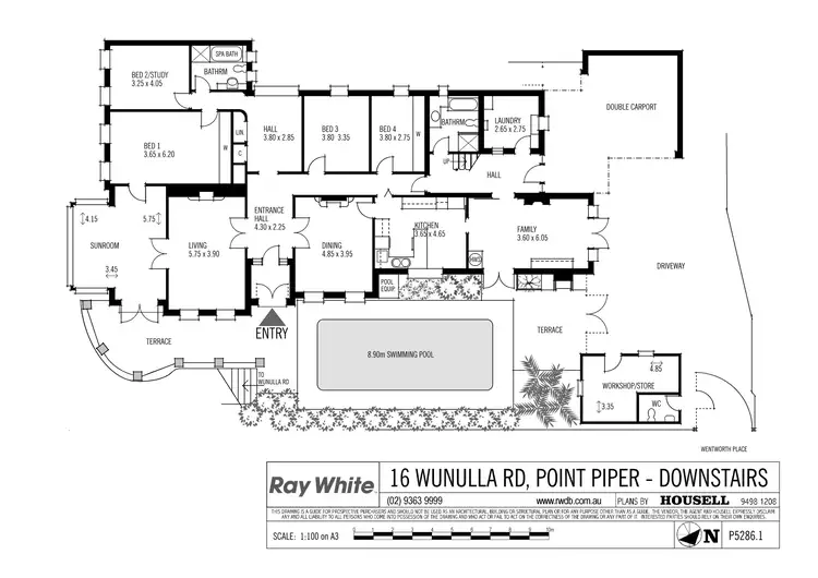Floorplan of Homely house listing, 16 Wunulla Road, Point Piper NSW 2027