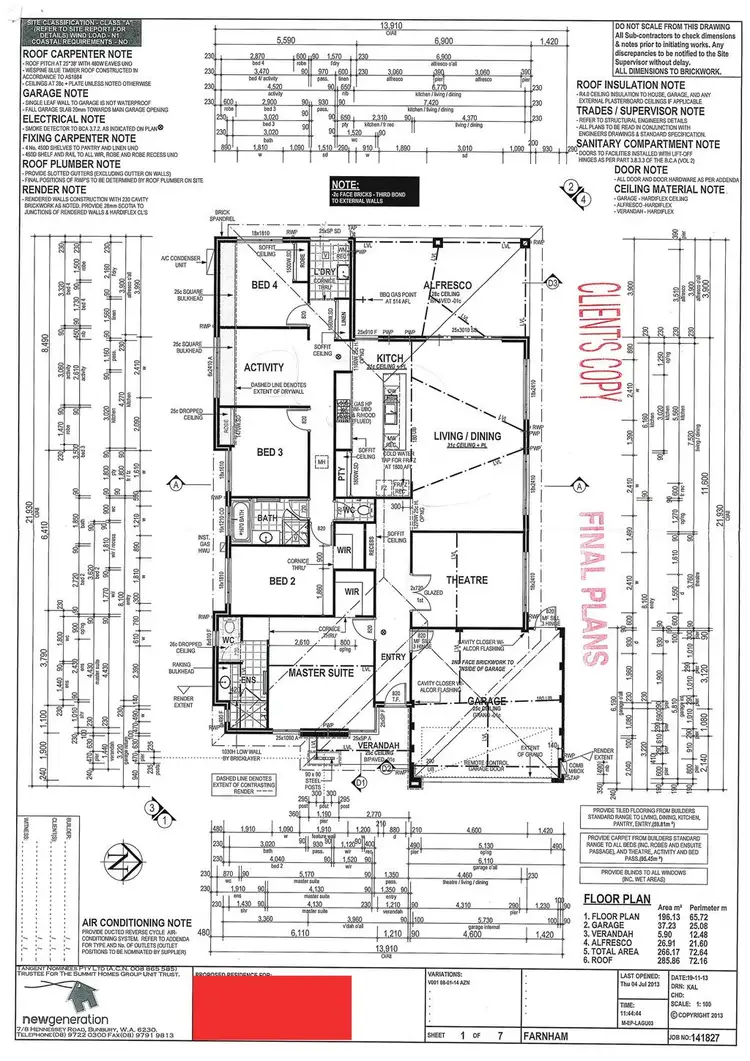 Floorplan of Homely house listing, 32 Ruskin Brace, Baldivis WA 6171