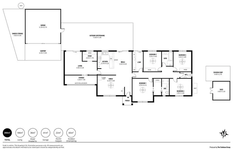 Floorplan of Homely house listing, 5 Logan Court, Strathalbyn SA 5255