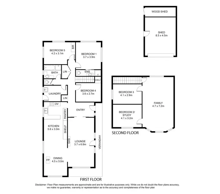 Floorplan of Homely house listing, 50 Suttontown Road, Mount Gambier SA 5290