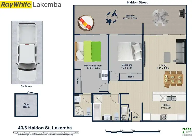 Floorplan of Homely unit listing, 43/6 Haldon Street, Lakemba NSW 2195