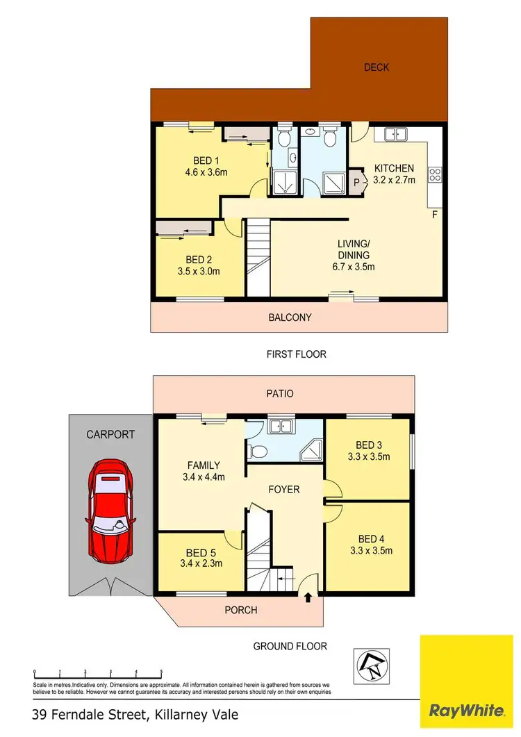 Floorplan of Homely house listing, 39 Ferndale Street, Killarney Vale NSW 2261