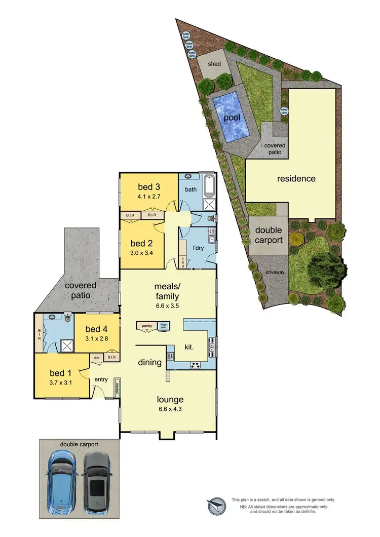 Floorplan of Homely house listing, 1 Frisina Court, Nunawading VIC 3131