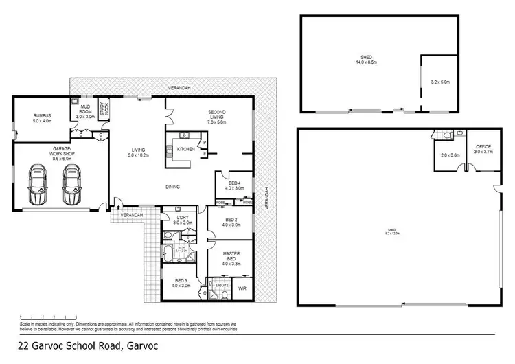 Floorplan of Homely house listing, 20 Garvoc School Road, Garvoc VIC 3265