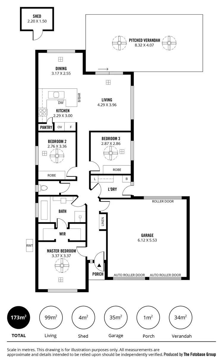 Floorplan of Homely house listing, 23 Chellaston Road, Munno Para West SA 5115