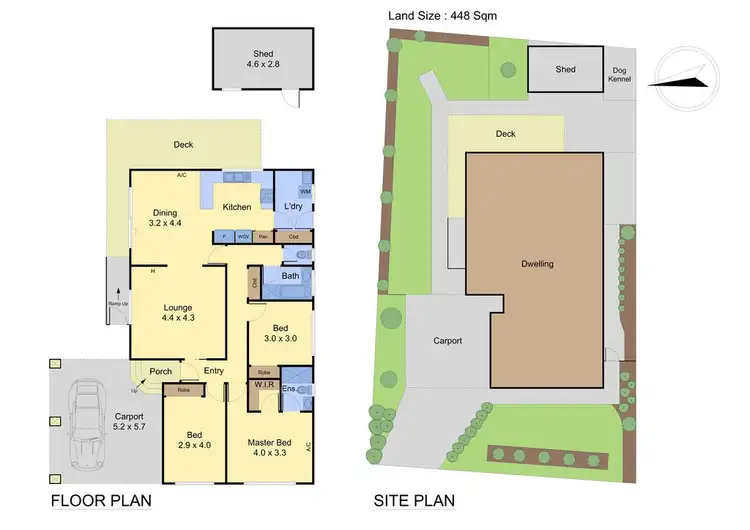 Floorplan of Homely house listing, 40 Frensham Road, Watsonia VIC 3087