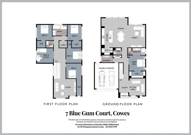 Floorplan of Homely house listing, 7 Blue Gum Court, Cowes VIC 3922