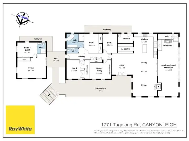 Floorplan of Homely house listing, 1771 Tugalong Road, Canyonleigh NSW 2577