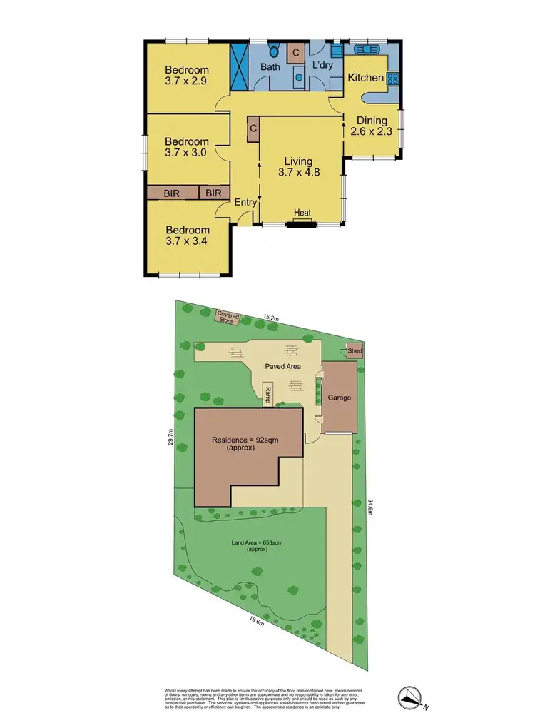 Floorplan of Homely house listing, 20 Denman Street, Mitcham VIC 3132