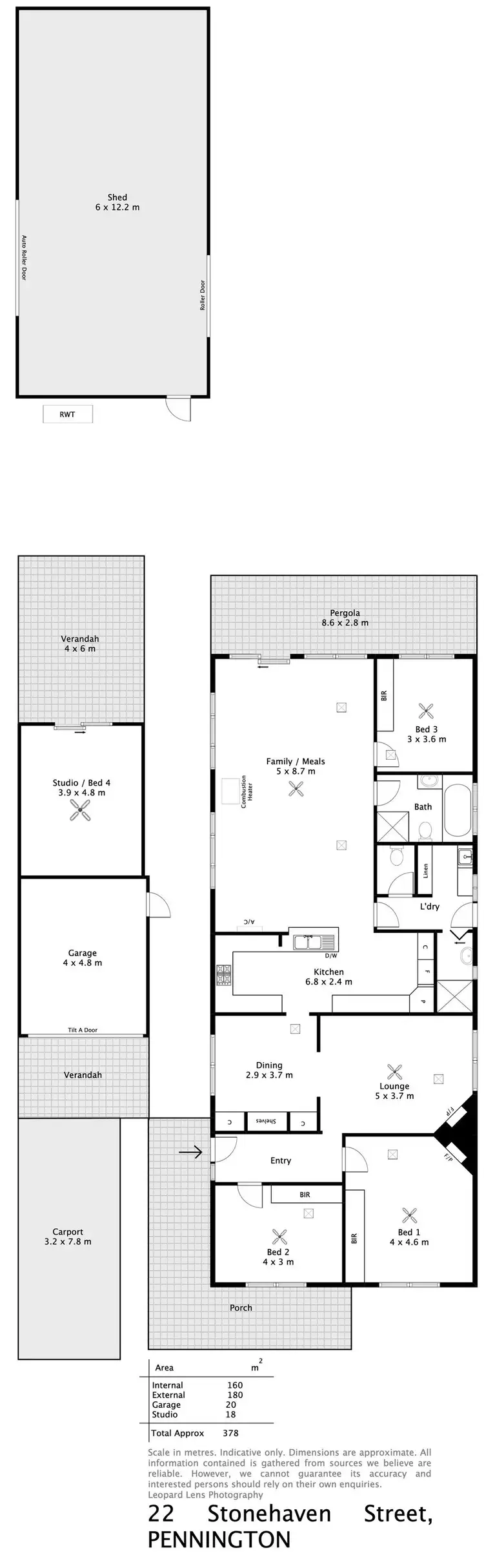 Floorplan of Homely house listing, 22 Stonehaven Street, Pennington SA 5013