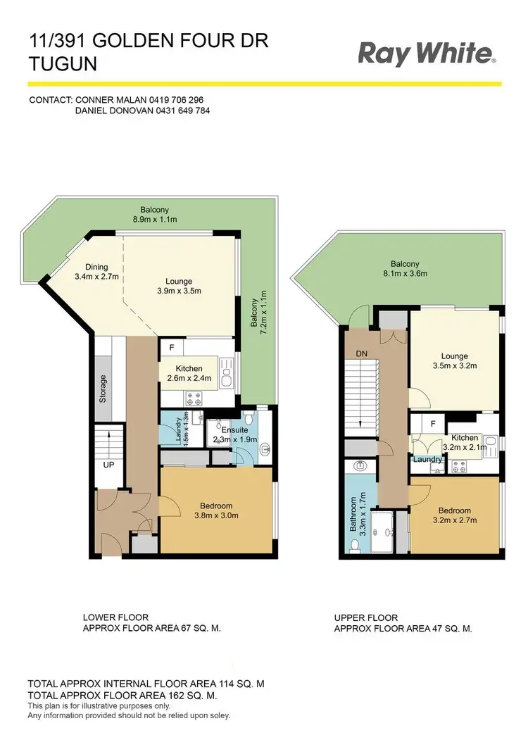 Floorplan of Homely apartment listing, 11/391 Golden Four Drive, Tugun QLD 4224
