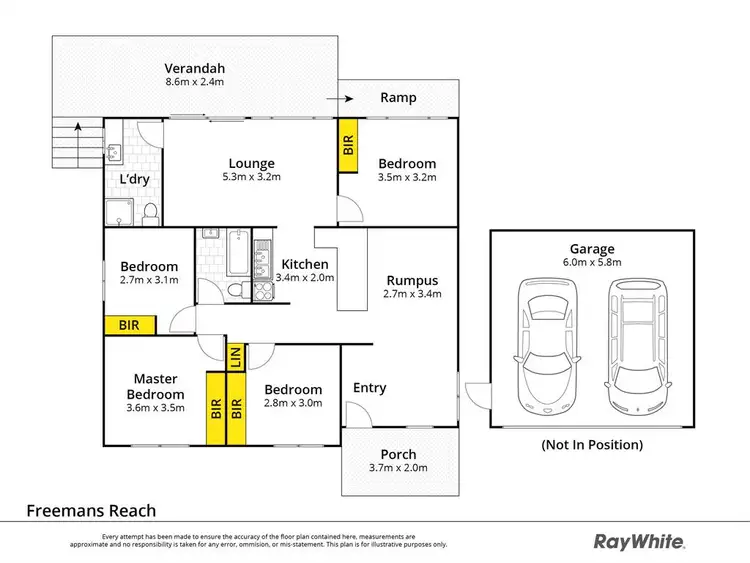 Floorplan of Homely house listing, 12 Marlene Street, Freemans Reach NSW 2756