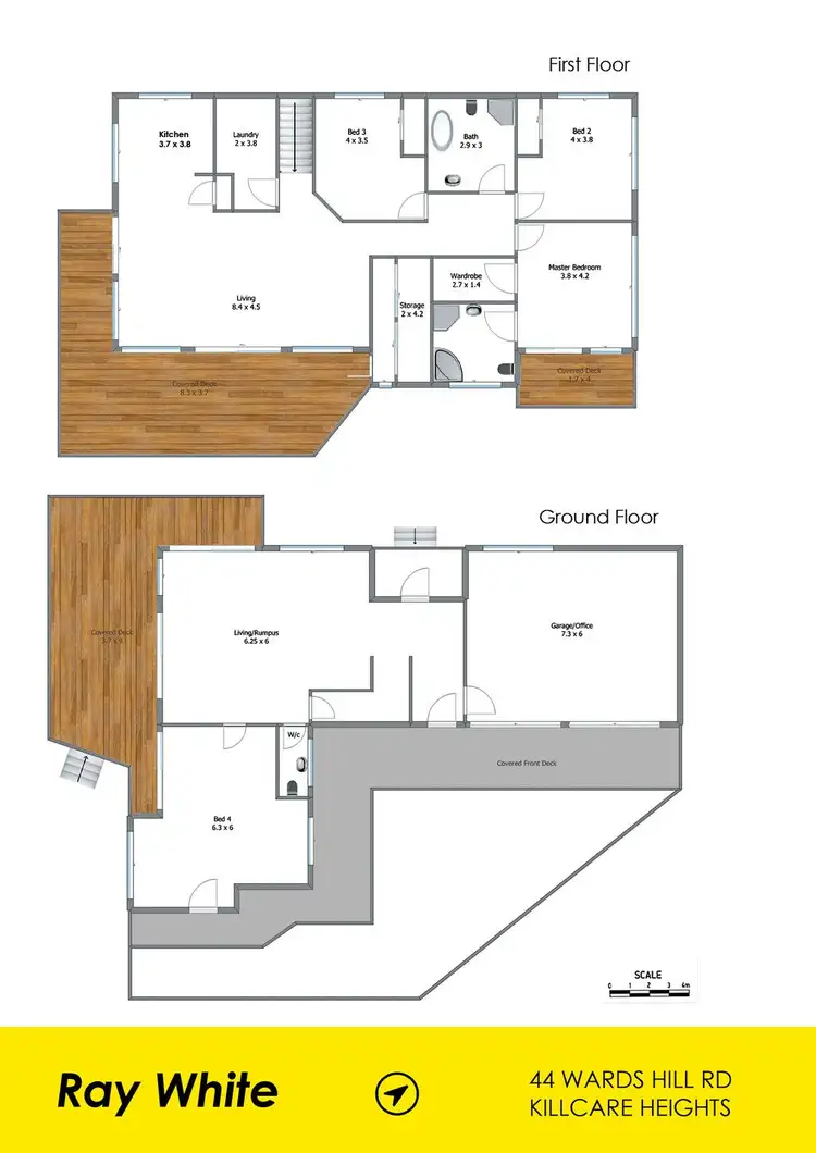 Floorplan of Homely house listing, 44 Wards Hill Road, Killcare Heights NSW 2257