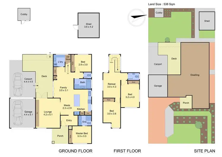 Floorplan of Homely house listing, 4 Henricks Court, Mill Park VIC 3082