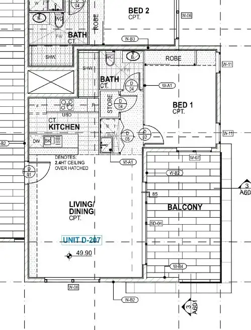 Floorplan of Homely unit listing, Address available on request