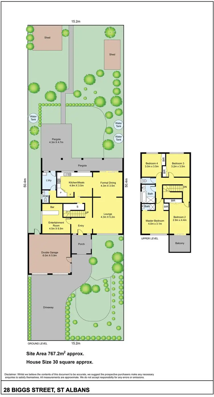 Floorplan of Homely house listing, 28 Biggs Street, St Albans VIC 3021