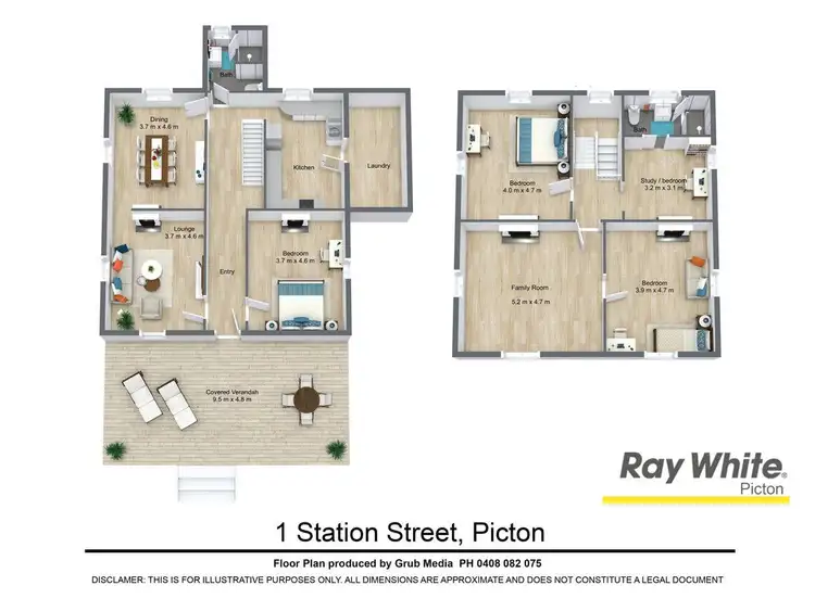 Floorplan of Homely house listing, 1 Station Street, Picton NSW 2571