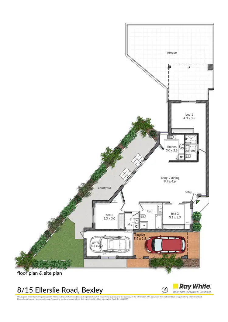 Floorplan of Homely villa listing, 8/15-17 Ellerslie Road, Bexley NSW 2207