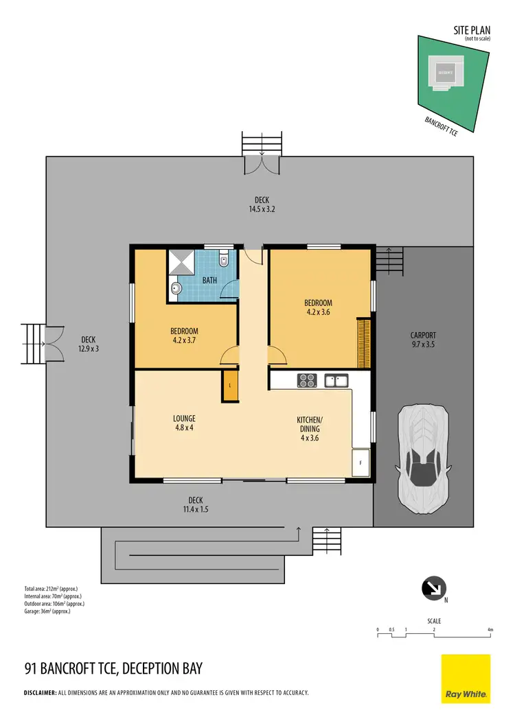 Floorplan of Homely house listing, 91 Bancroft Terrace, Deception Bay QLD 4508