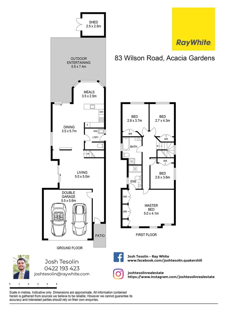 Floorplan of Homely house listing, 83 Wilson Road, Acacia Gardens NSW 2763