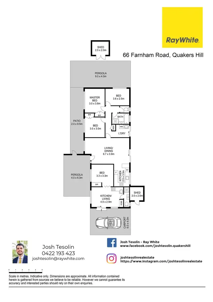 Floorplan of Homely house listing, 66 Farnham Road, Quakers Hill NSW 2763