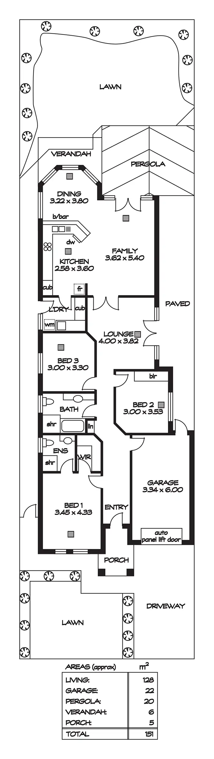 Floorplan of Homely house listing, 34A Young Street, Burnside SA 5066