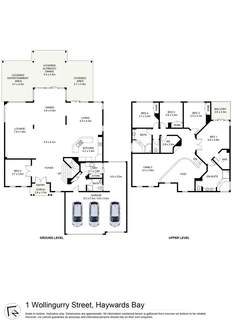 Floorplan of Homely house listing, 1 Wollingurry Street, Haywards Bay NSW 2530