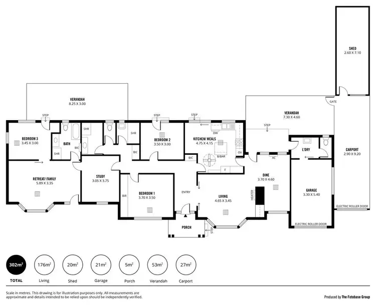 Floorplan of Homely house listing, 78 Bonython Avenue, Novar Gardens SA 5040