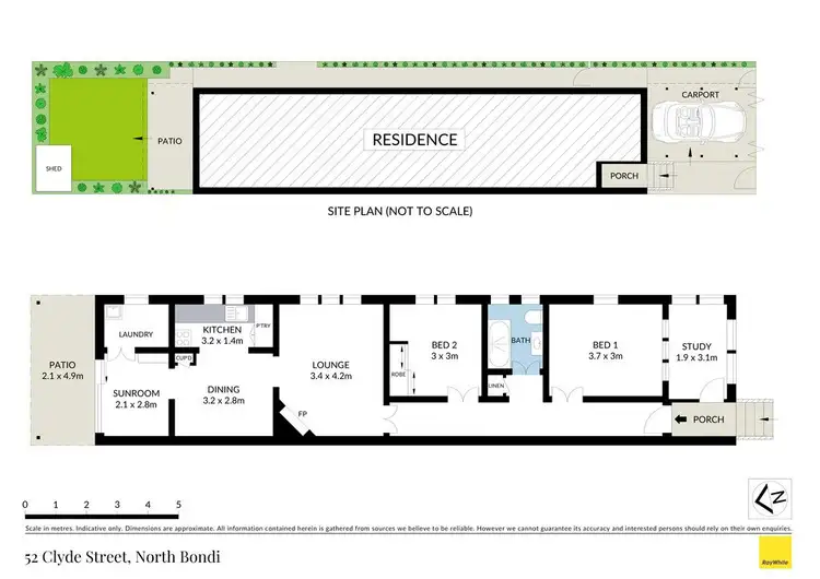 Floorplan of Homely house listing, 52 Clyde Street, North Bondi NSW 2026