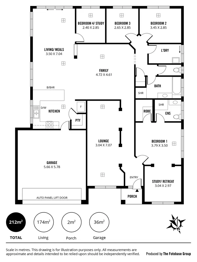 Floorplan of Homely house listing, 18 Kernel Road, Munno Para West SA 5115