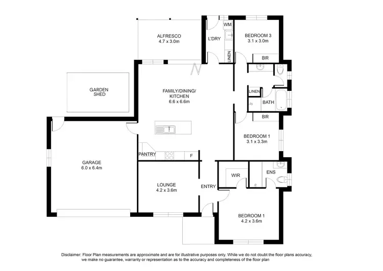 Floorplan of Homely house listing, 9 King Grove, Mount Gambier SA 5290