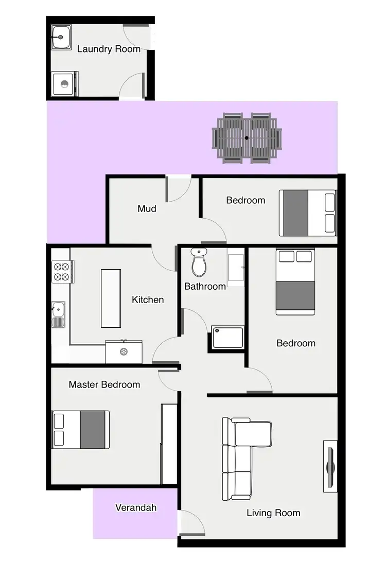 Floorplan of Homely house listing, 92 Ontario Avenue, Mildura VIC 3500