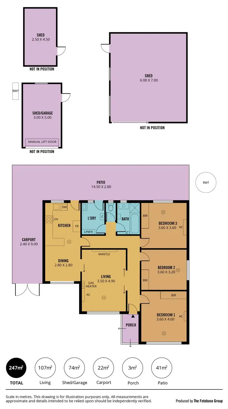 Floorplan of Homely house listing, 26 John Street, Flinders Park SA 5025