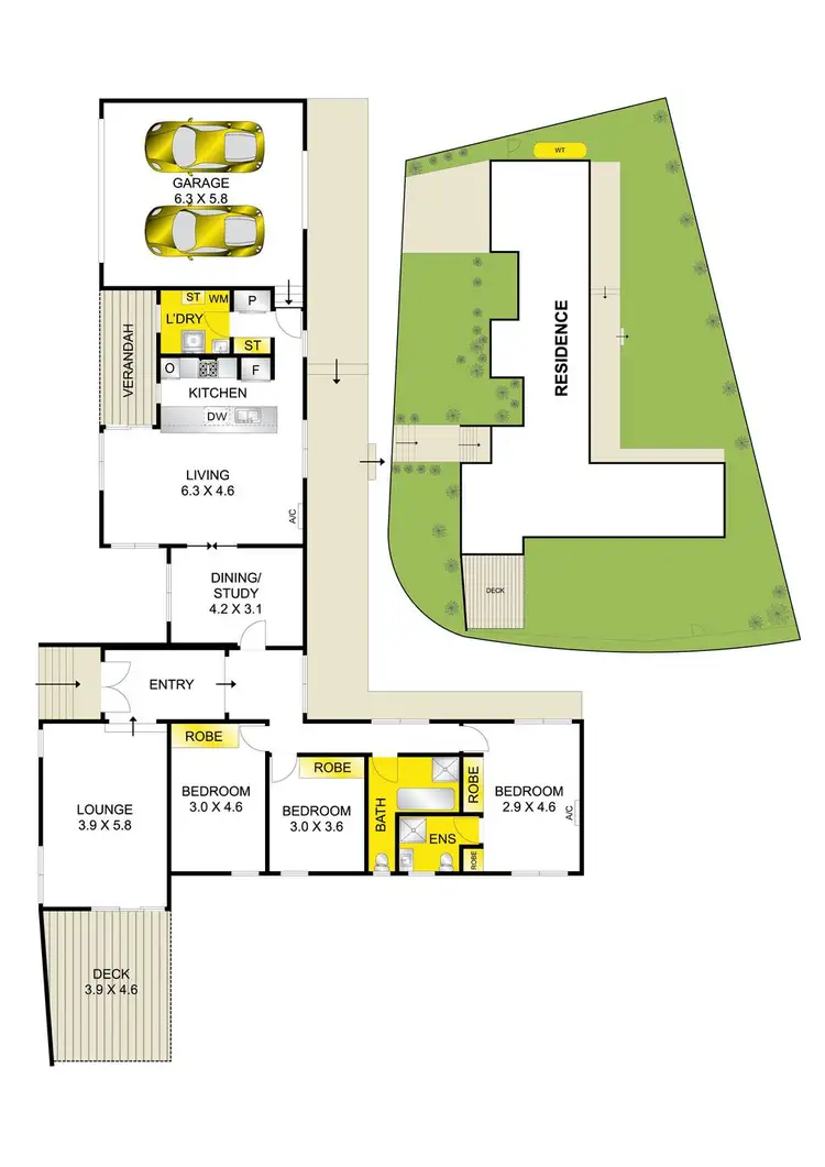 Floorplan of Homely house listing, 19 Coolabah Drive, Grovedale VIC 3216