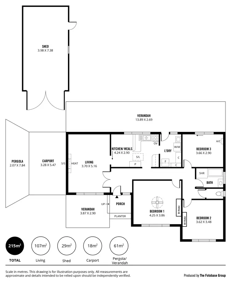 Floorplan of Homely house listing, 8 Norfolk Avenue, Brahma Lodge SA 5109