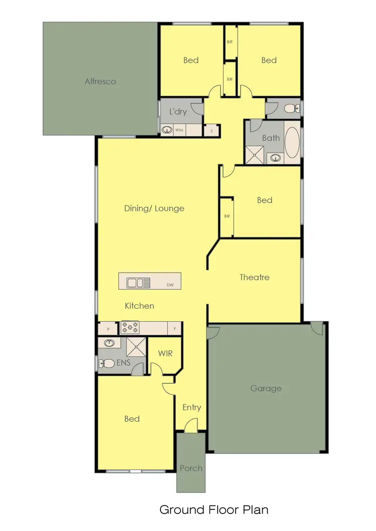 Floorplan of Homely house listing, 11 Kirkland Court, Epping VIC 3076