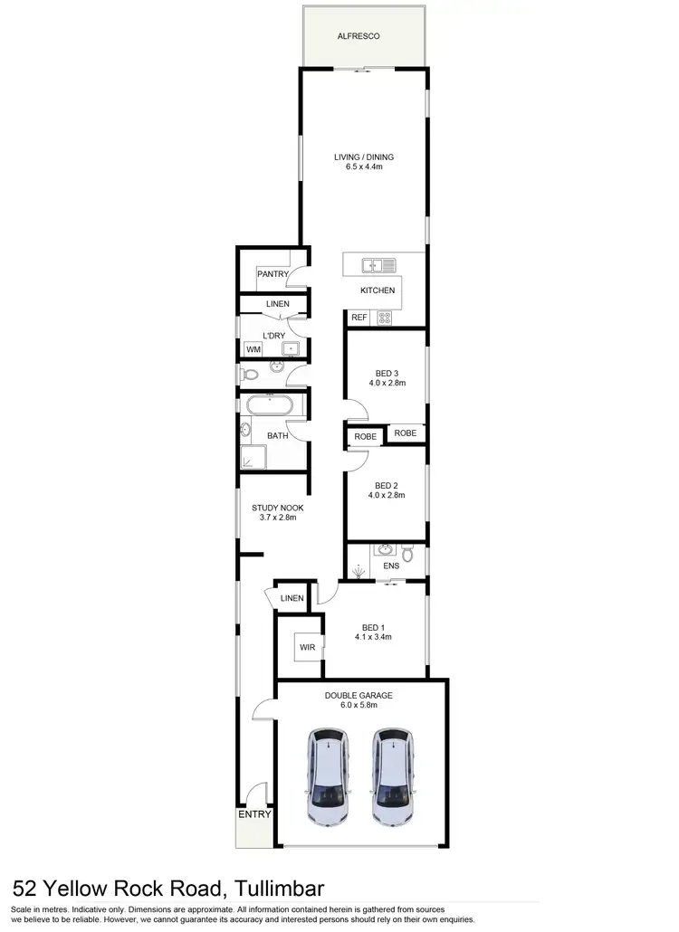 Floorplan of Homely house listing, 52 Yellow Rock Road, Tullimbar NSW 2527