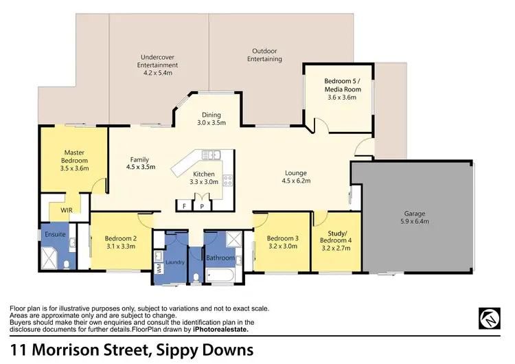Floorplan of Homely house listing, 11 Morrison Street, Sippy Downs QLD 4556