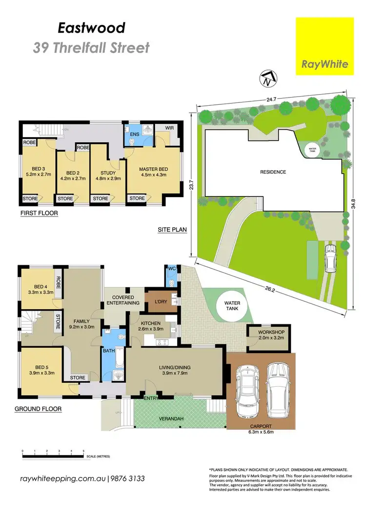 Floorplan of Homely house listing, 39 Threlfall Street, Eastwood NSW 2122