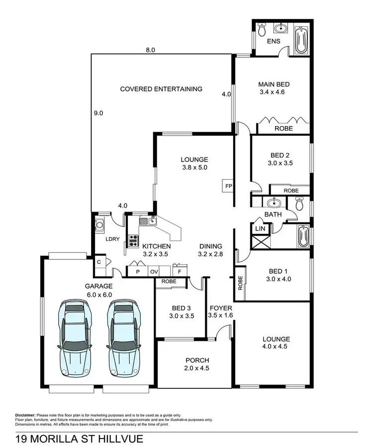 Floorplan of Homely house listing, 19 Morilla Street, Tamworth NSW 2340