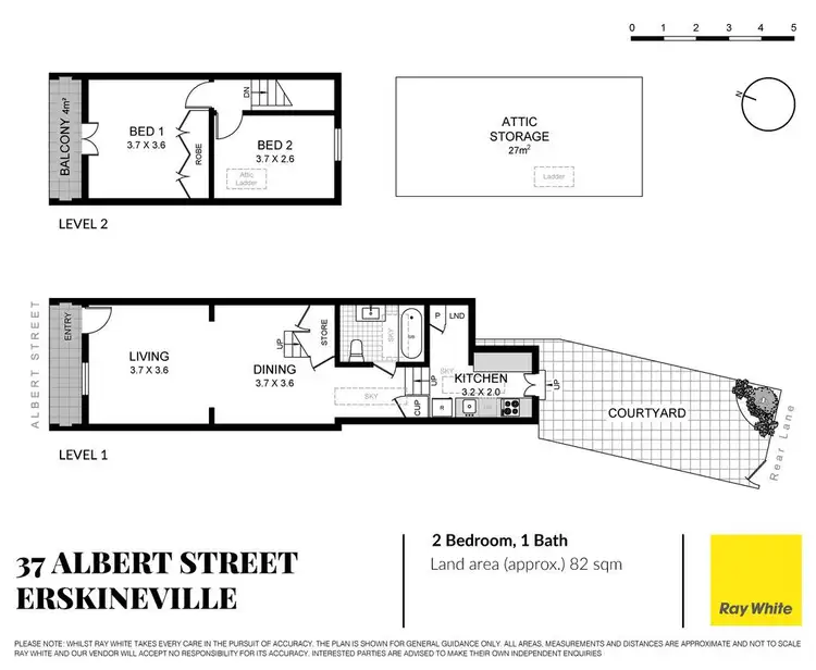 Floorplan of Homely house listing, 37 Albert Street, Erskineville NSW 2043