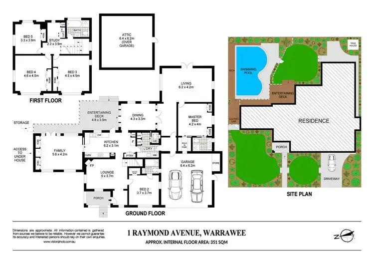 Floorplan of Homely house listing, 1 Raymond Avenue, Warrawee NSW 2074