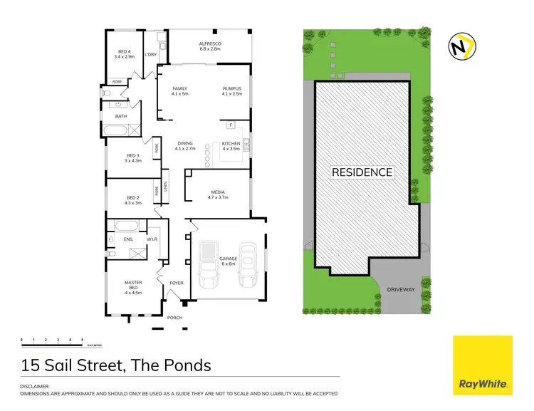 Floorplan of Homely house listing, 15 Sail Street, The Ponds NSW 2769