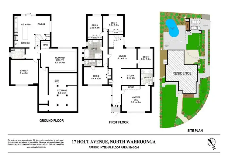 Floorplan of Homely house listing, 17 Holt Avenue, Wahroonga NSW 2076