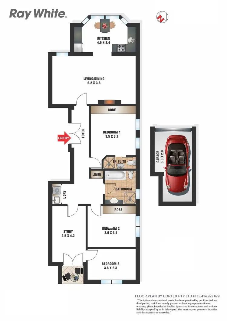 Floorplan of Homely apartment listing, 6/501 New South Head Road, Double Bay NSW 2028