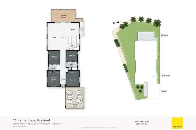 Floorplan of Homely house listing, 15 Harriet Lane, Oxenford QLD 4210