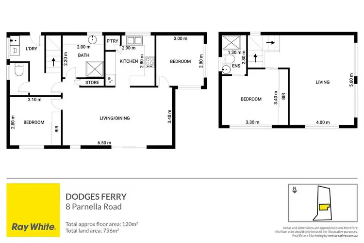 Floorplan of Homely house listing, 8 Parnella Road, Dodges Ferry TAS 7173