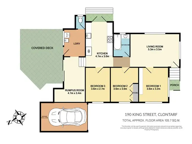 Floorplan of Homely house listing, 190 King Street, Clontarf QLD 4019