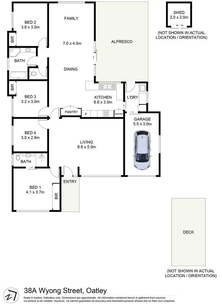 Floorplan of Homely house listing, 38a Wyong Street, Oatley NSW 2223