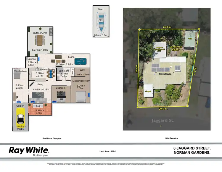 Floorplan of Homely house listing, 6 Jaggard Street, Norman Gardens QLD 4701